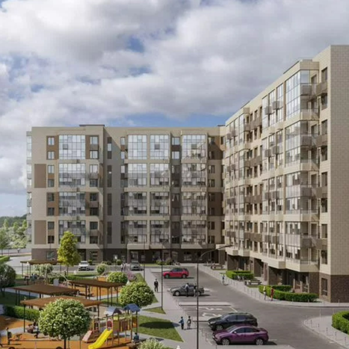 1-к. квартира, 46,7 м², 8/9 эт.