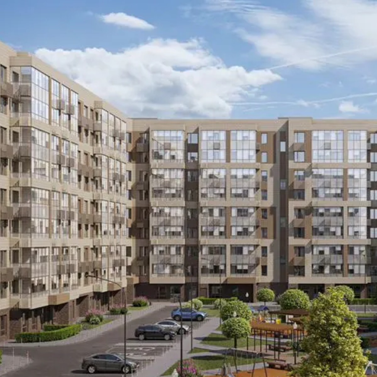 1-к. квартира, 46,7 м², 8/9 эт.