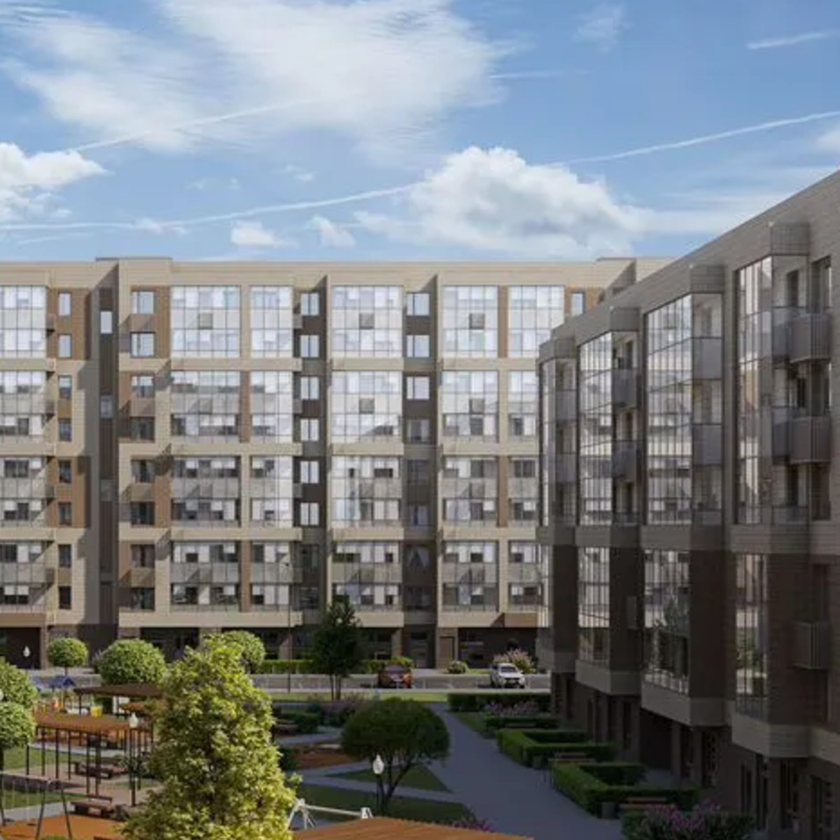 1-к. квартира, 46,7 м², 8/9 эт.