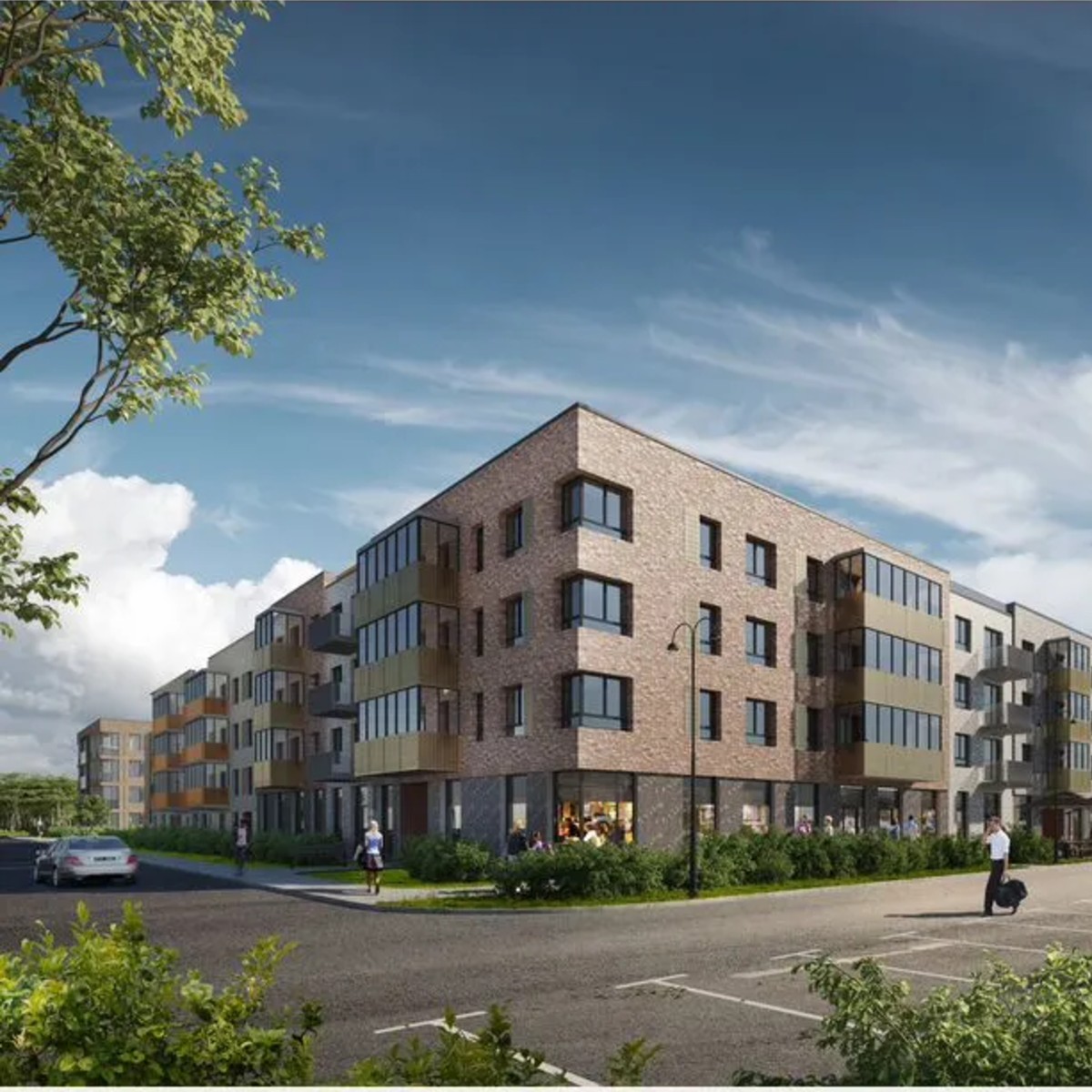 3-к. квартира, 91 м², 2/5 эт.