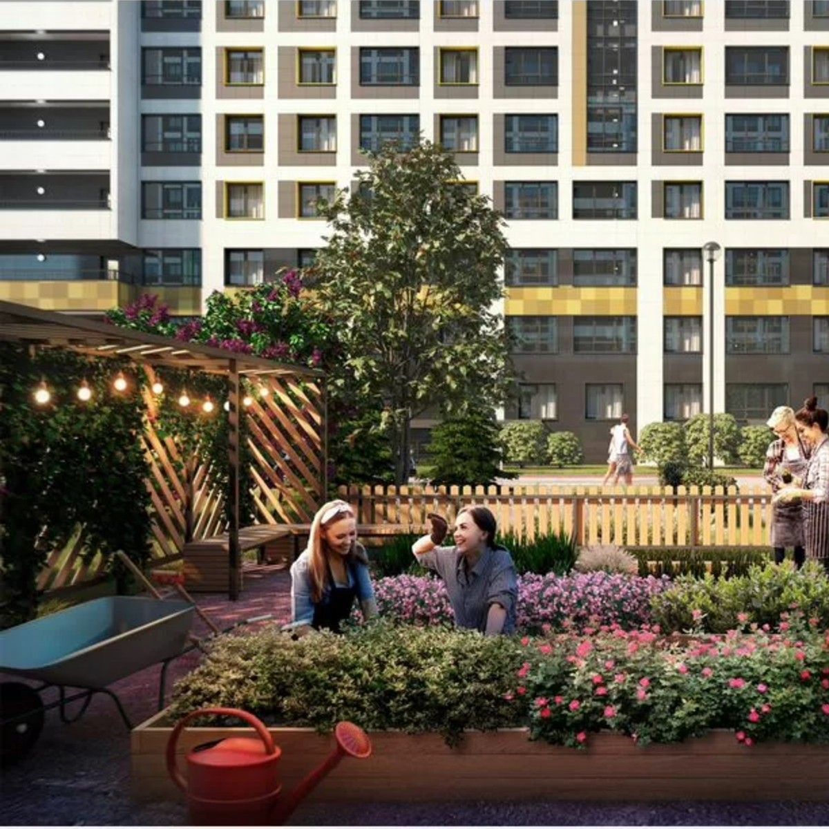 2-к. квартира, 46,2 м², 6/16 эт.