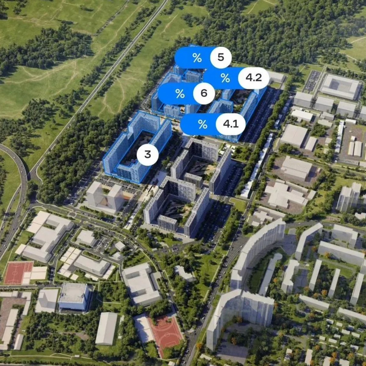 2-к. квартира, 32,5 м², 4/17 эт.