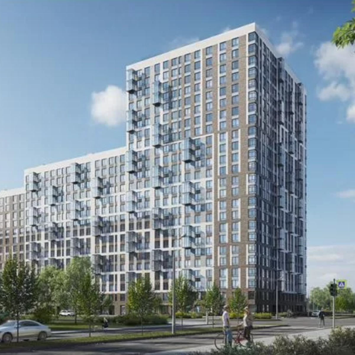 2-к. квартира, 51,9 м², 12/23 эт.