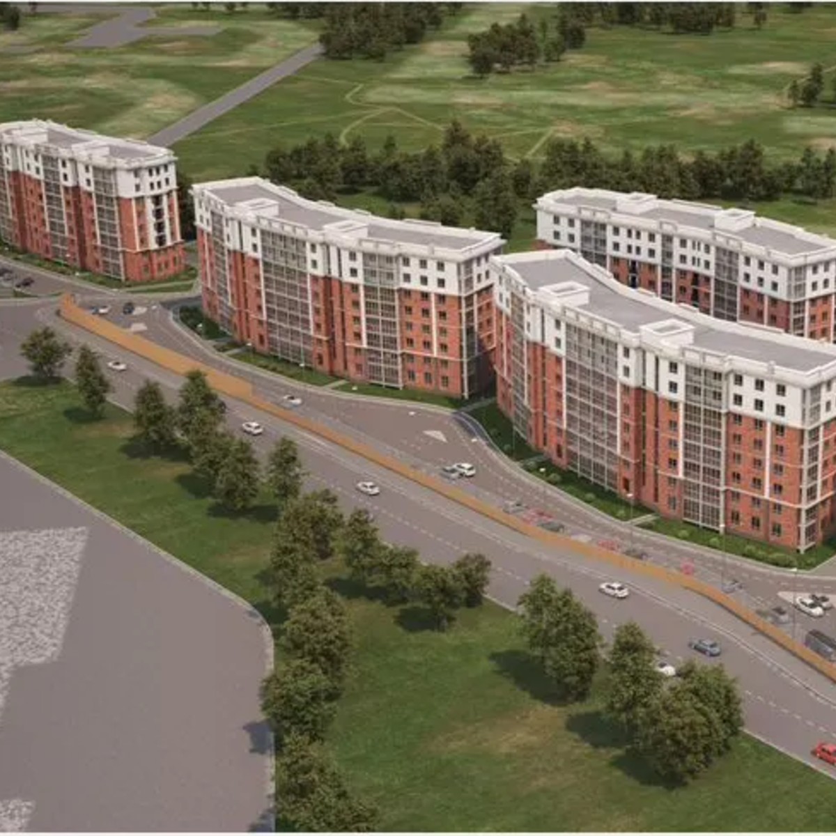 1-к. квартира, 45,8 м², 6/8 эт.