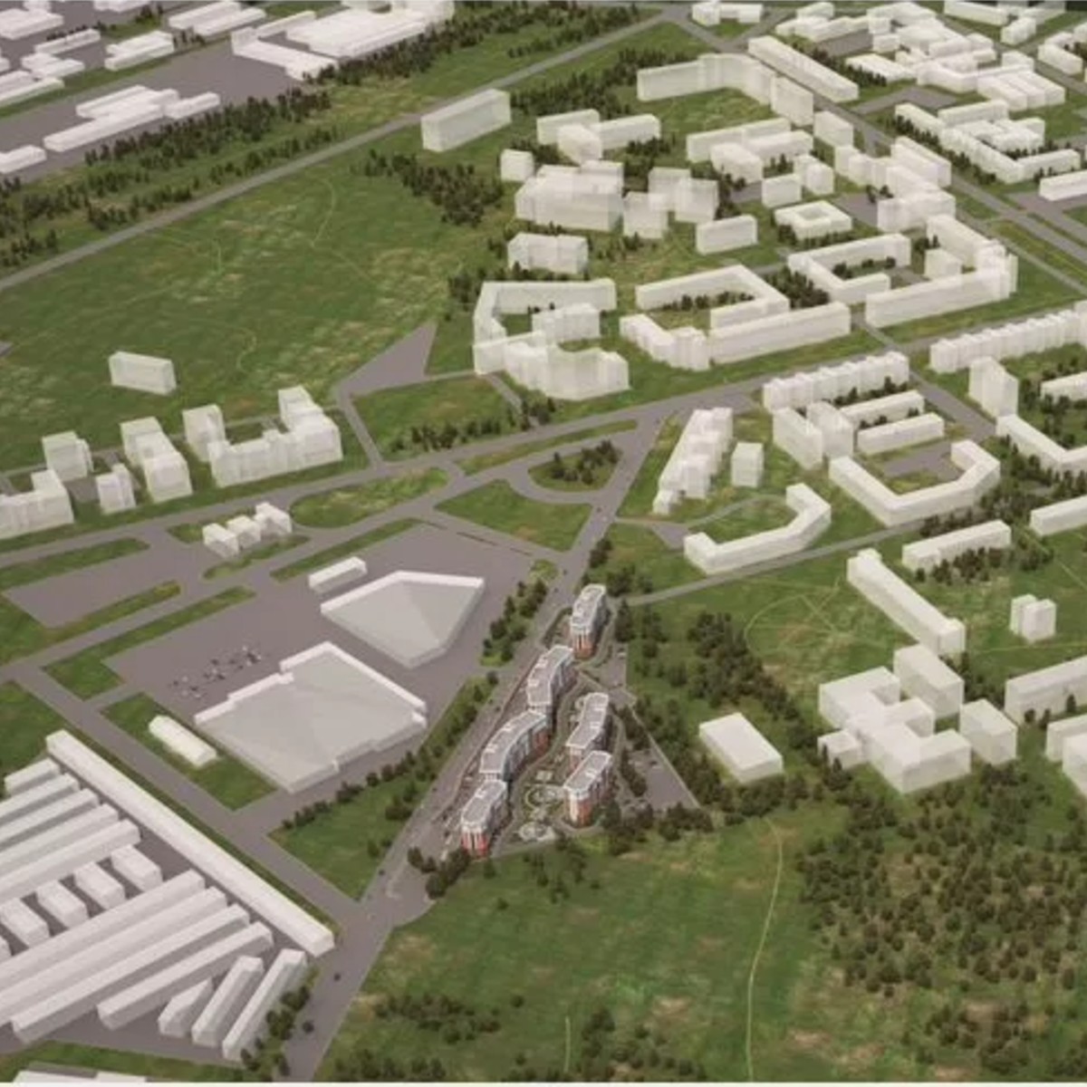 1-к. квартира, 45,8 м², 6/8 эт.