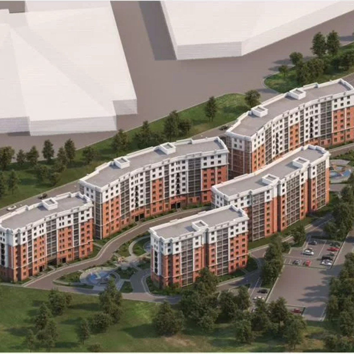 1-к. квартира, 45,8 м², 6/8 эт.