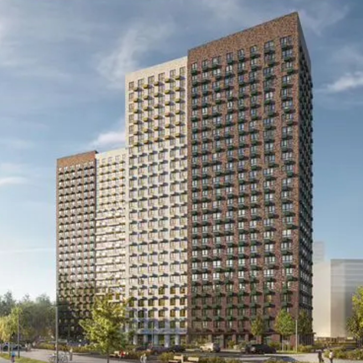 1-к. квартира, 36 м², 9/16 эт.