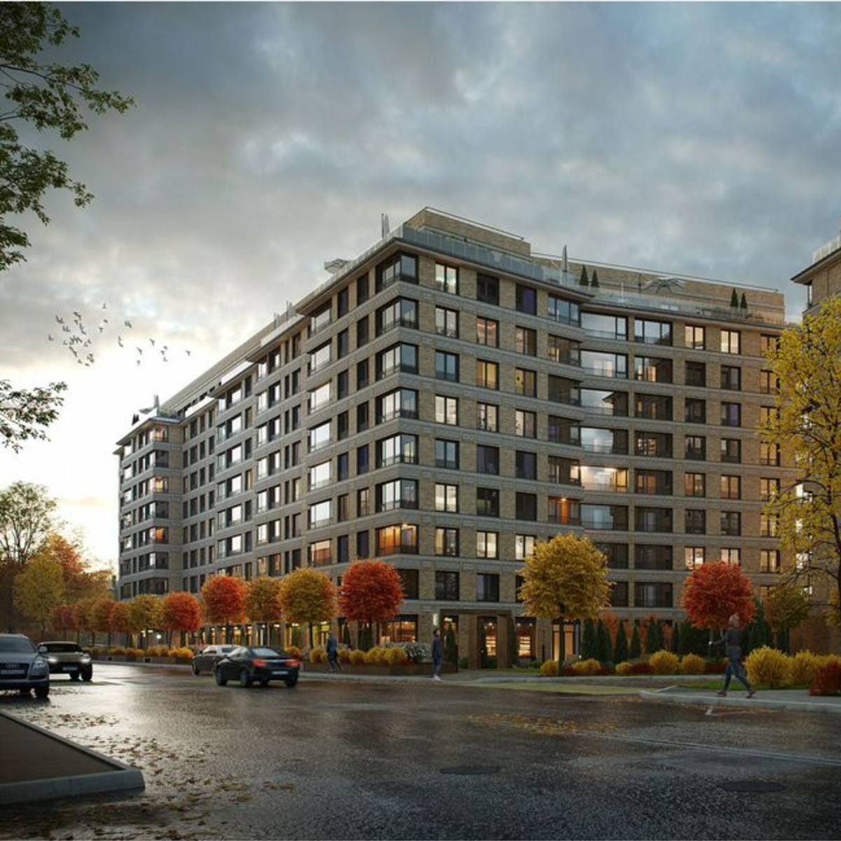 3-к. квартира, 84,6 м², 6/10 эт.