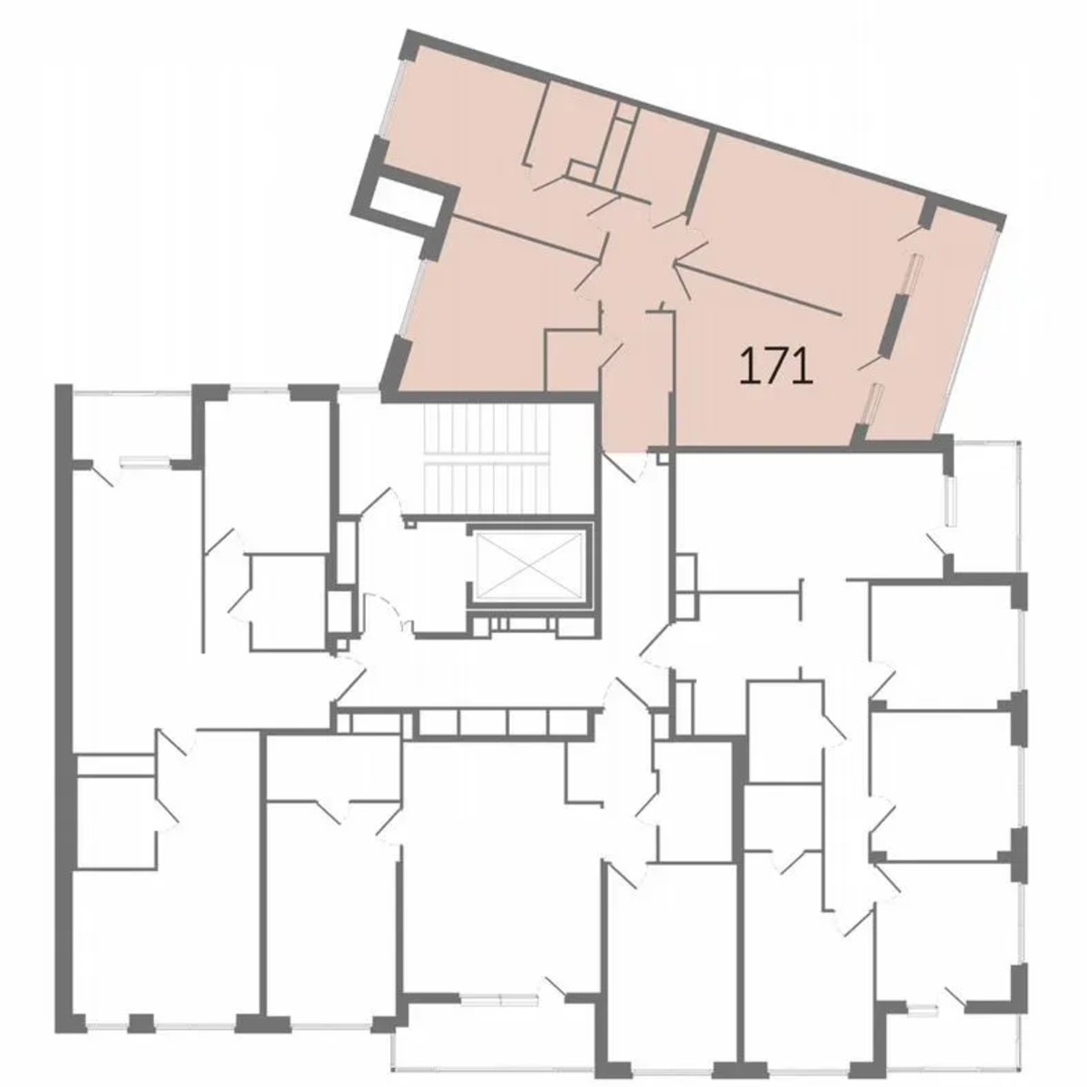 3-к. квартира, 84,6 м², 6/10 эт.