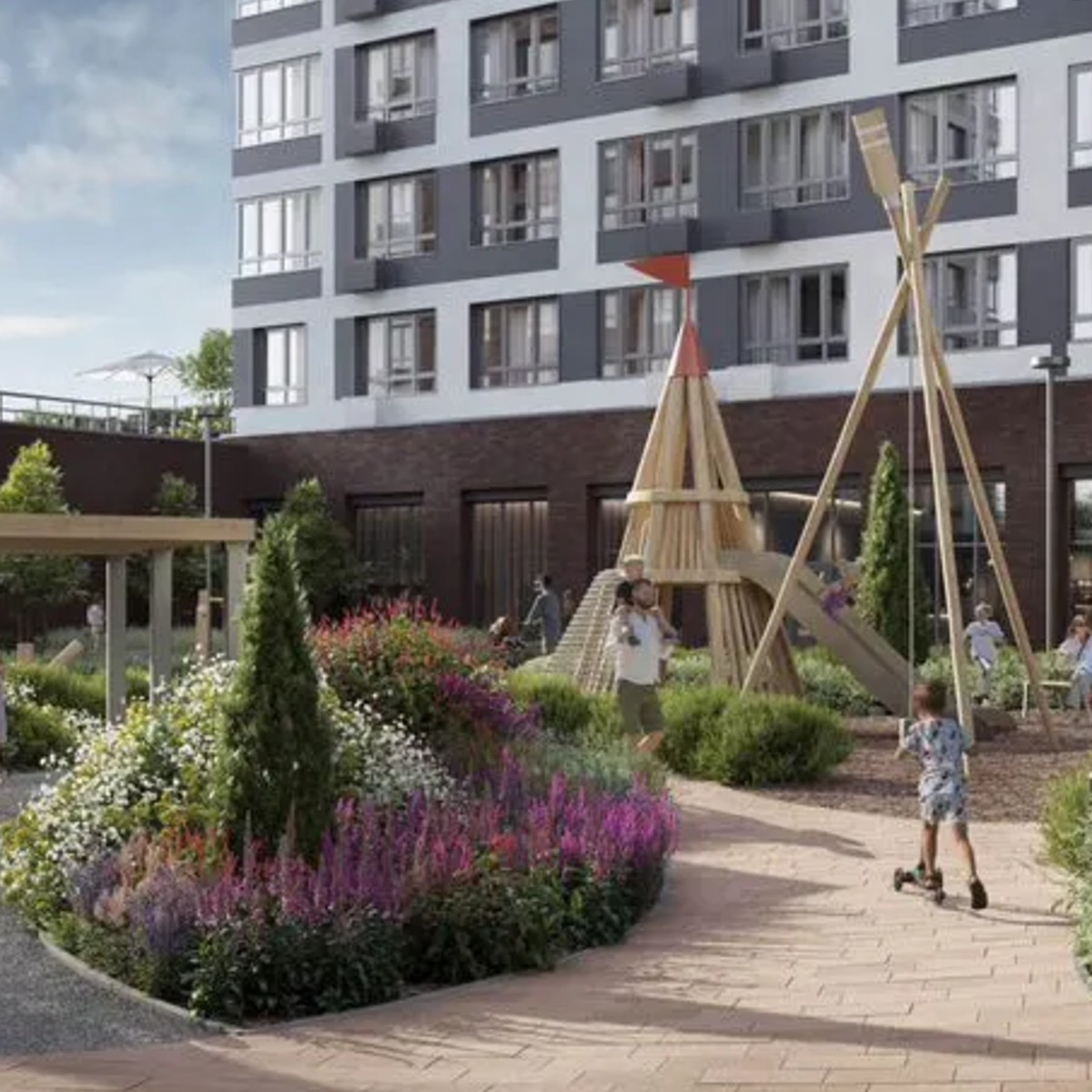 4-к. квартира, 89,3 м², 6/10 эт.