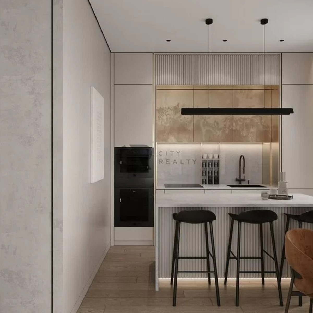 Апартаменты-студия, 33,4 м², 6/6 эт.