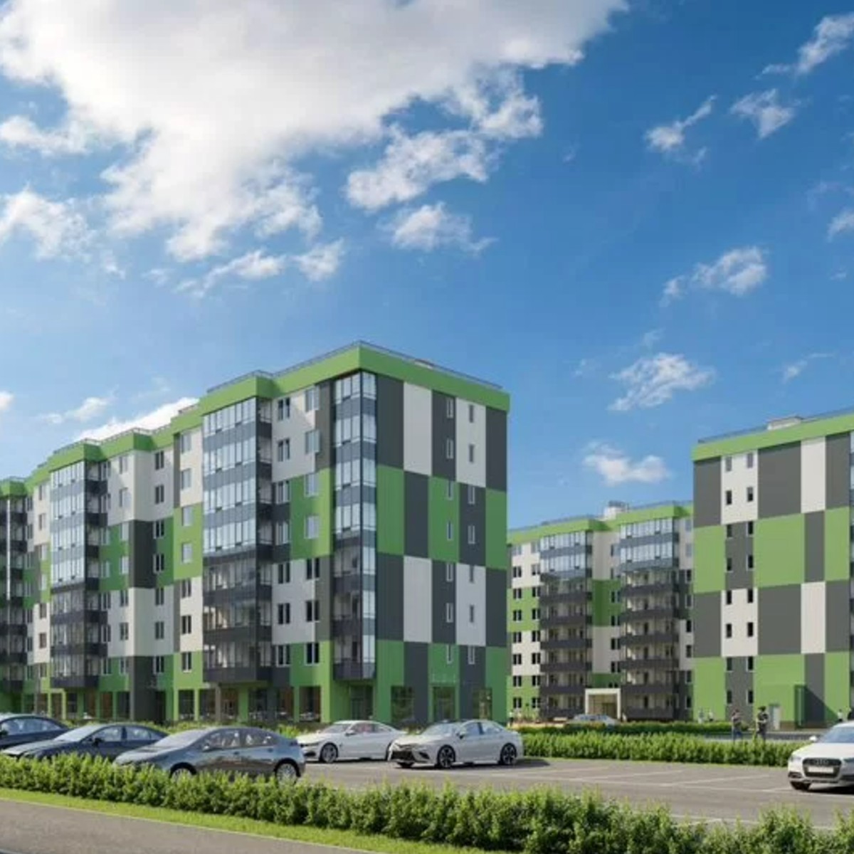 3-к. квартира, 84,6 м², 2/8 эт.