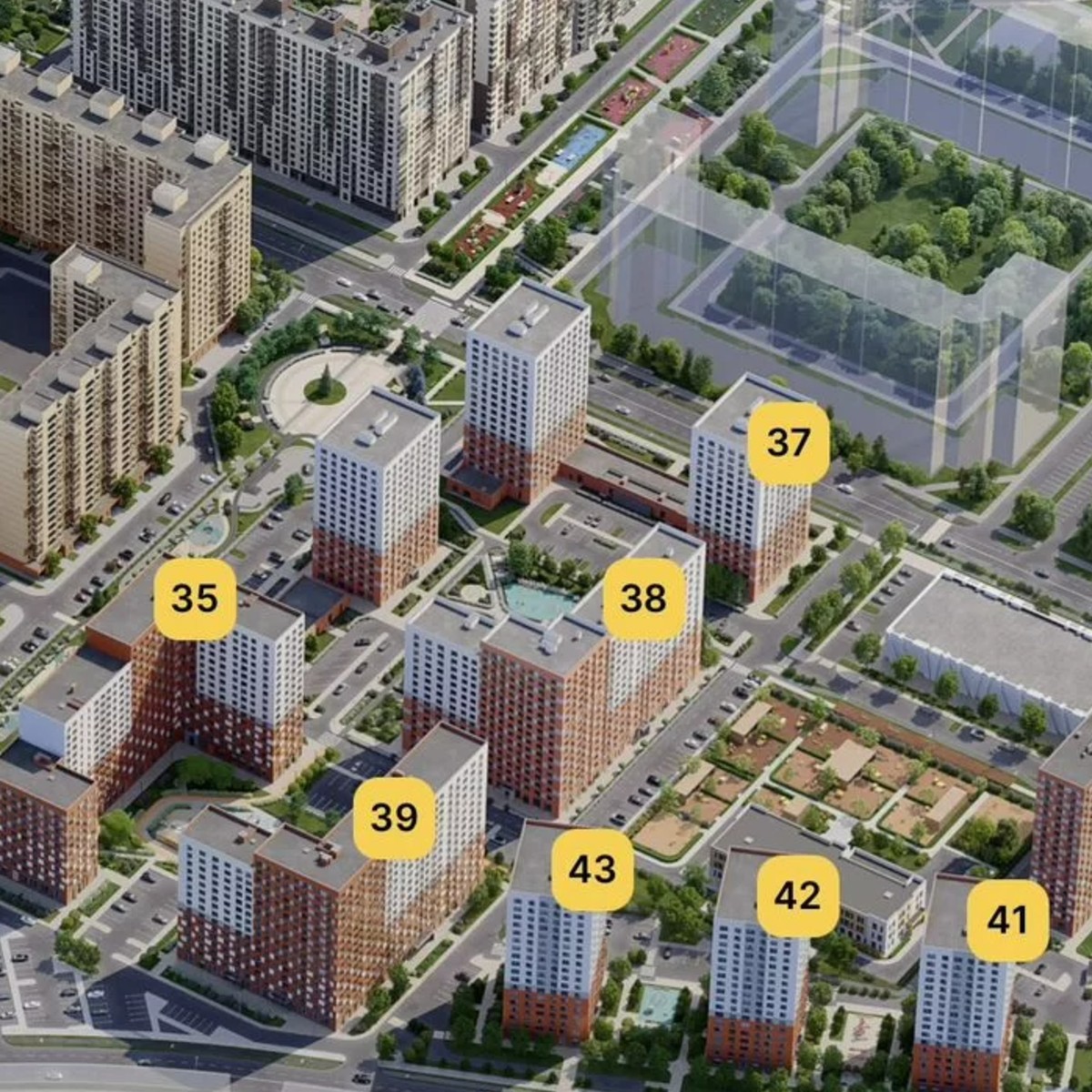 1-к. квартира, 36,5 м², 5/15 эт.