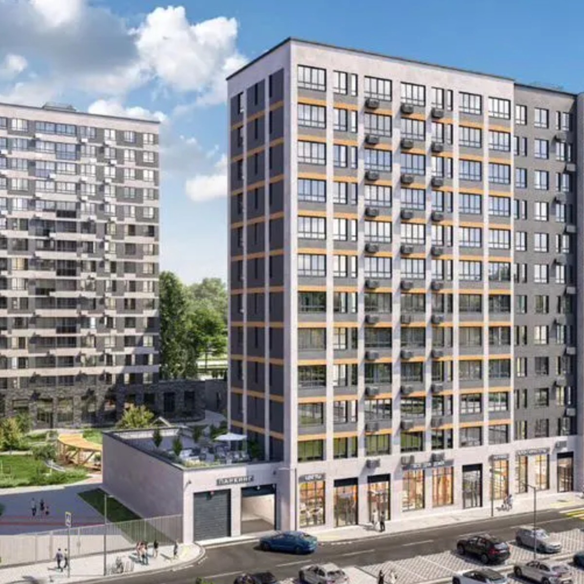 4-к. квартира, 62,1 м², 10/15 эт.