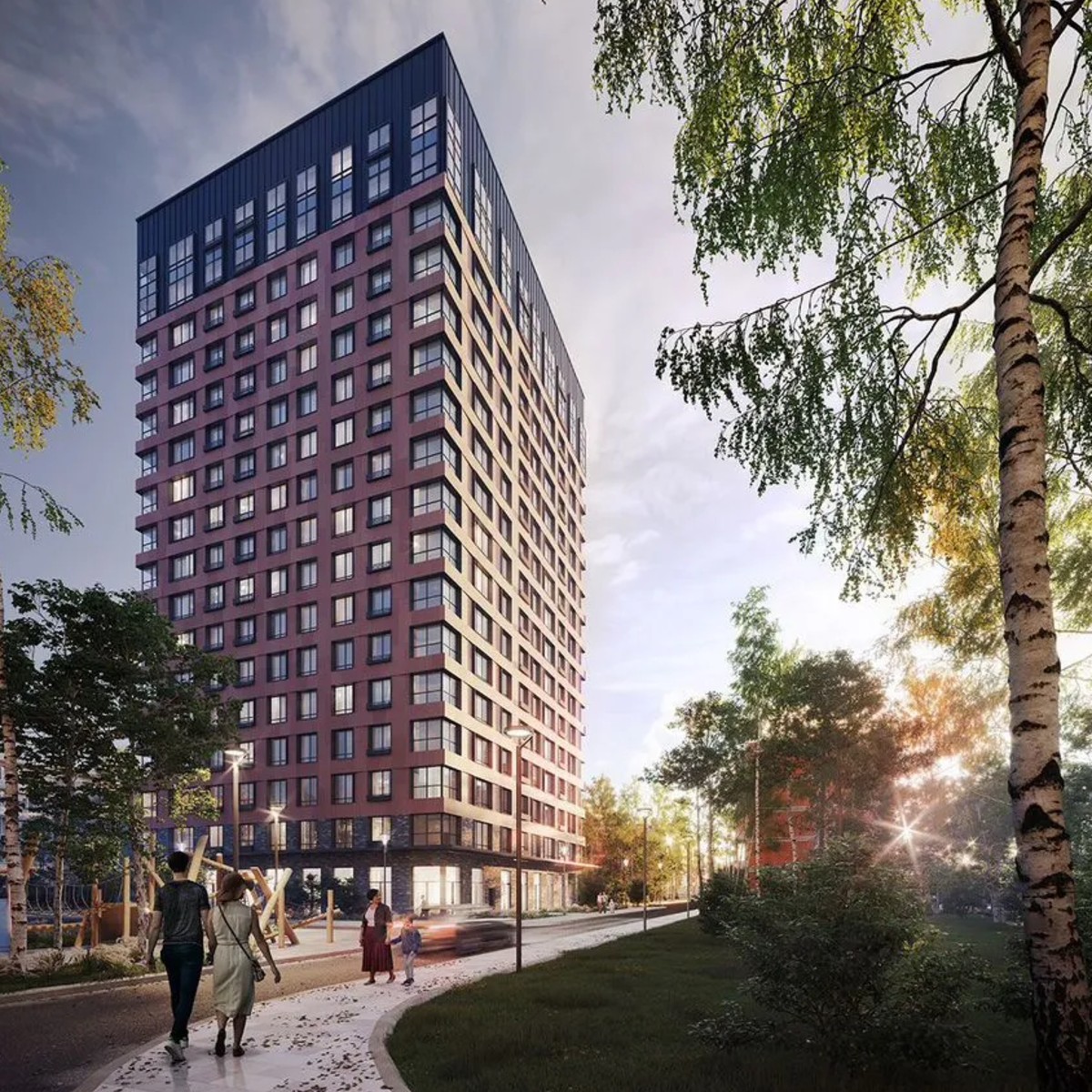 1-к. квартира, 42 м², 14/17 эт.