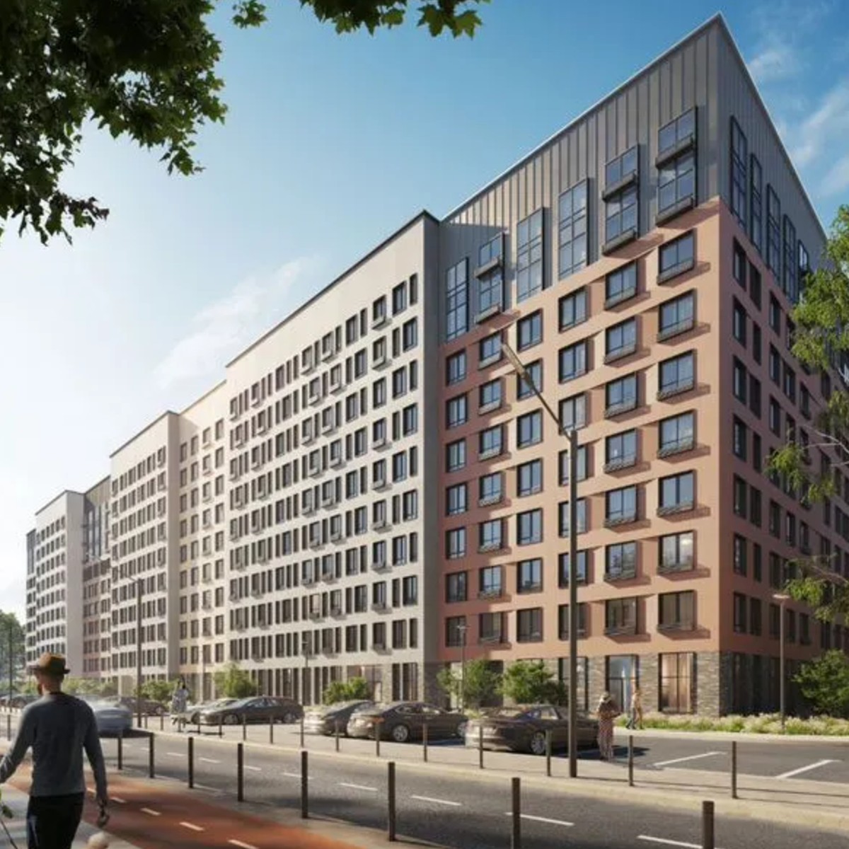 1-к. квартира, 42 м², 14/17 эт.