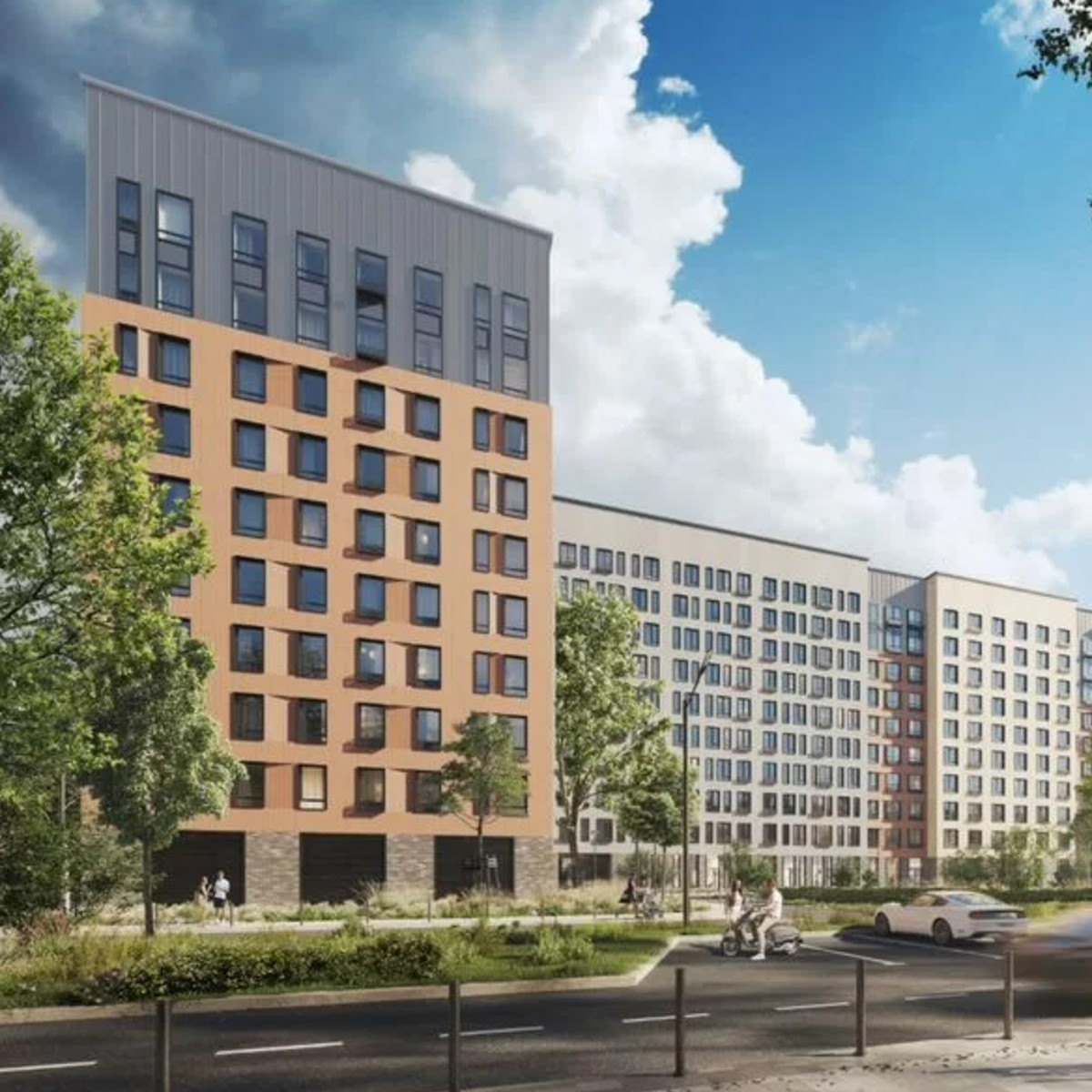 1-к. квартира, 42 м², 14/17 эт.