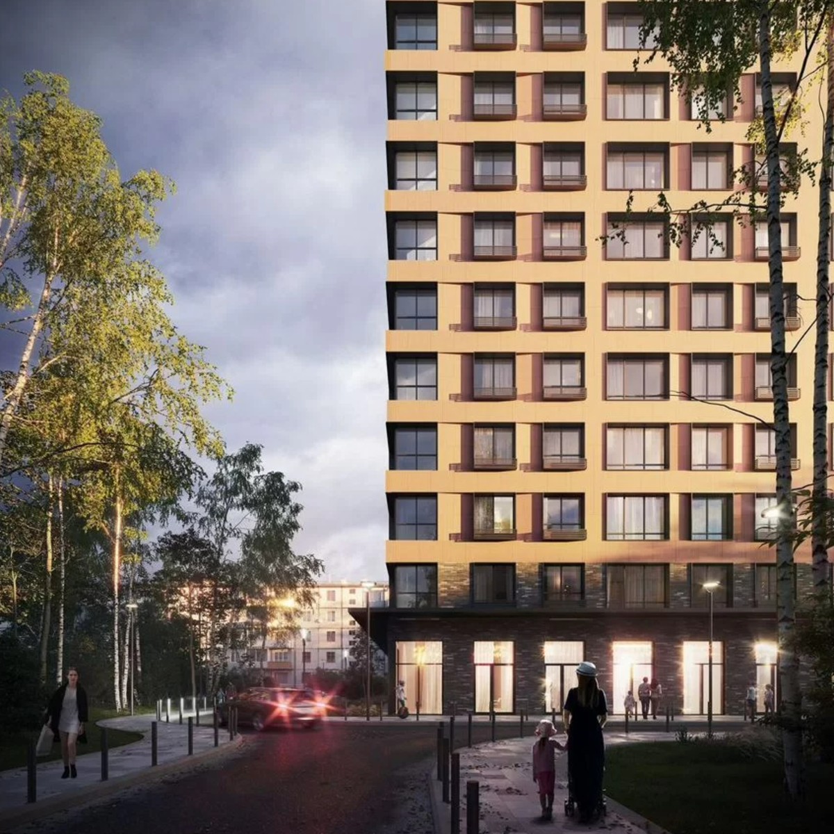 1-к. квартира, 42 м², 14/17 эт.