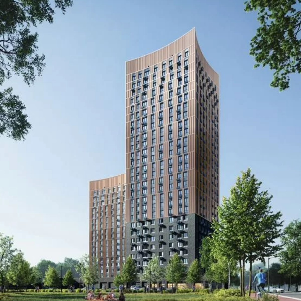 2-к. квартира, 65,8 м², 3/18 эт.