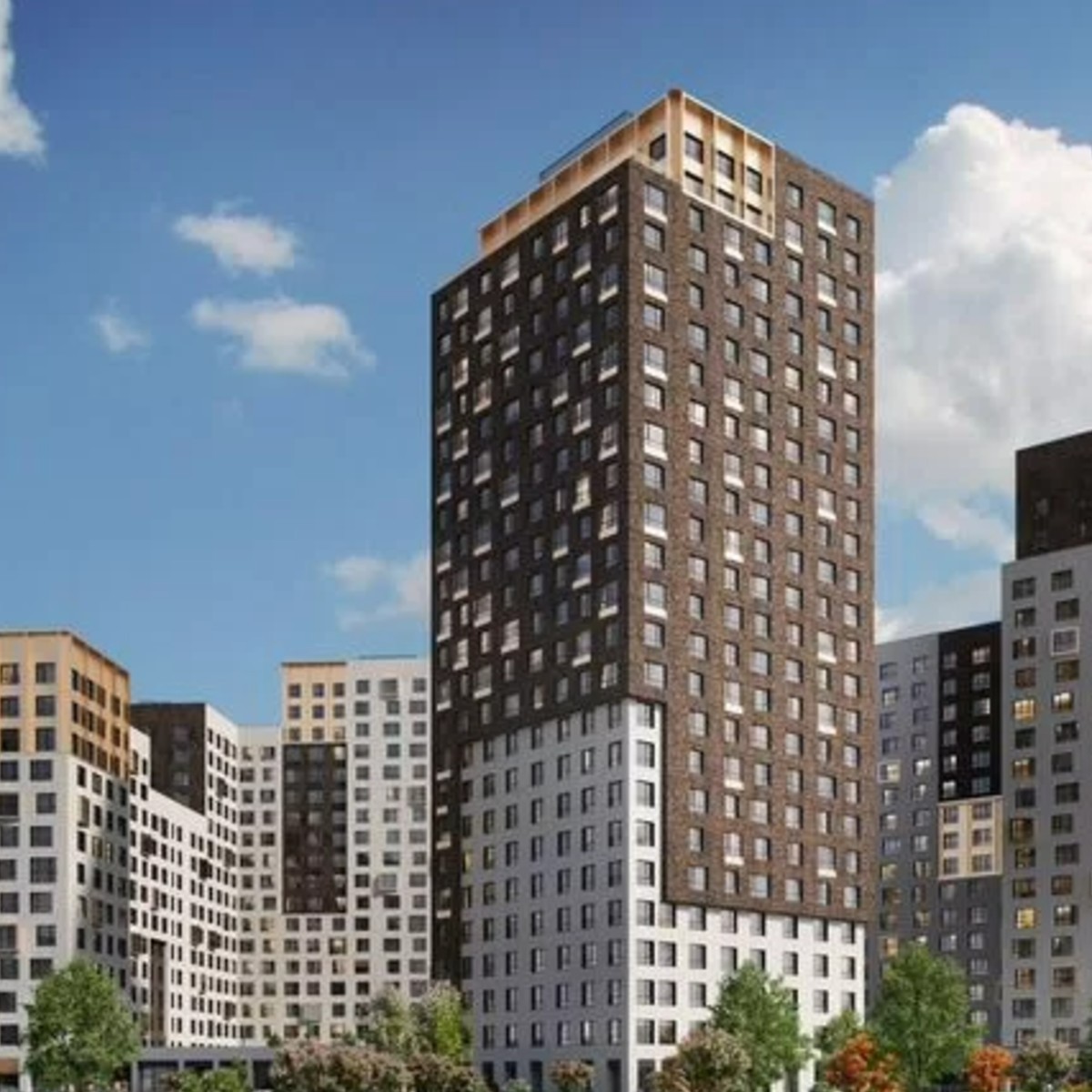 1-к. квартира, 43,1 м², 17/23 эт.