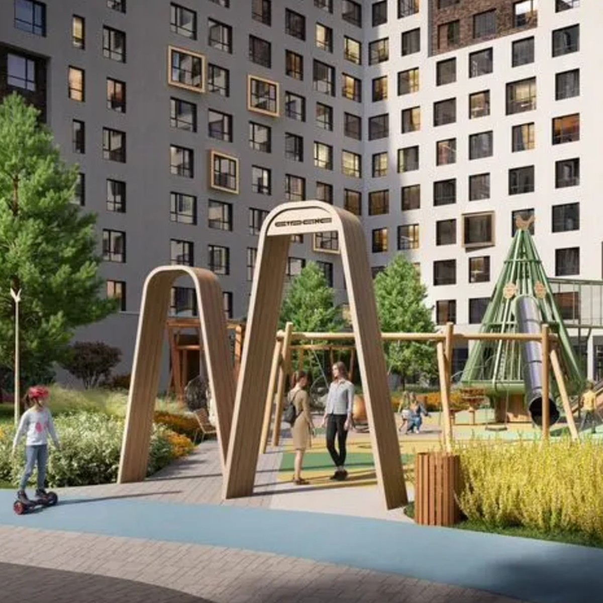 1-к. квартира, 43,1 м², 17/23 эт.