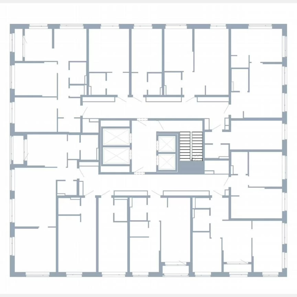 1-к. квартира, 43,1 м², 17/23 эт.