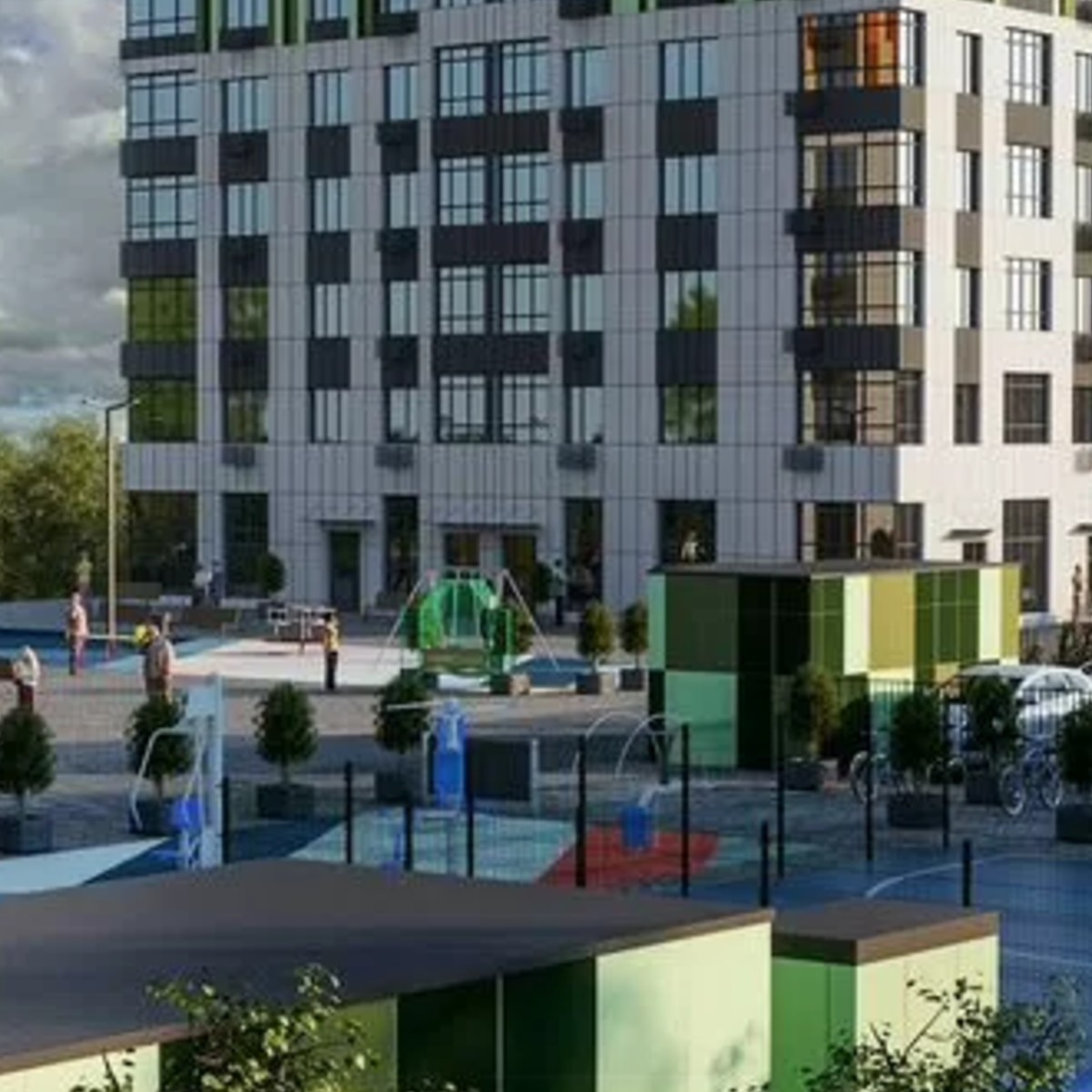 2-к. квартира, 73,7 м², 8/23 эт.