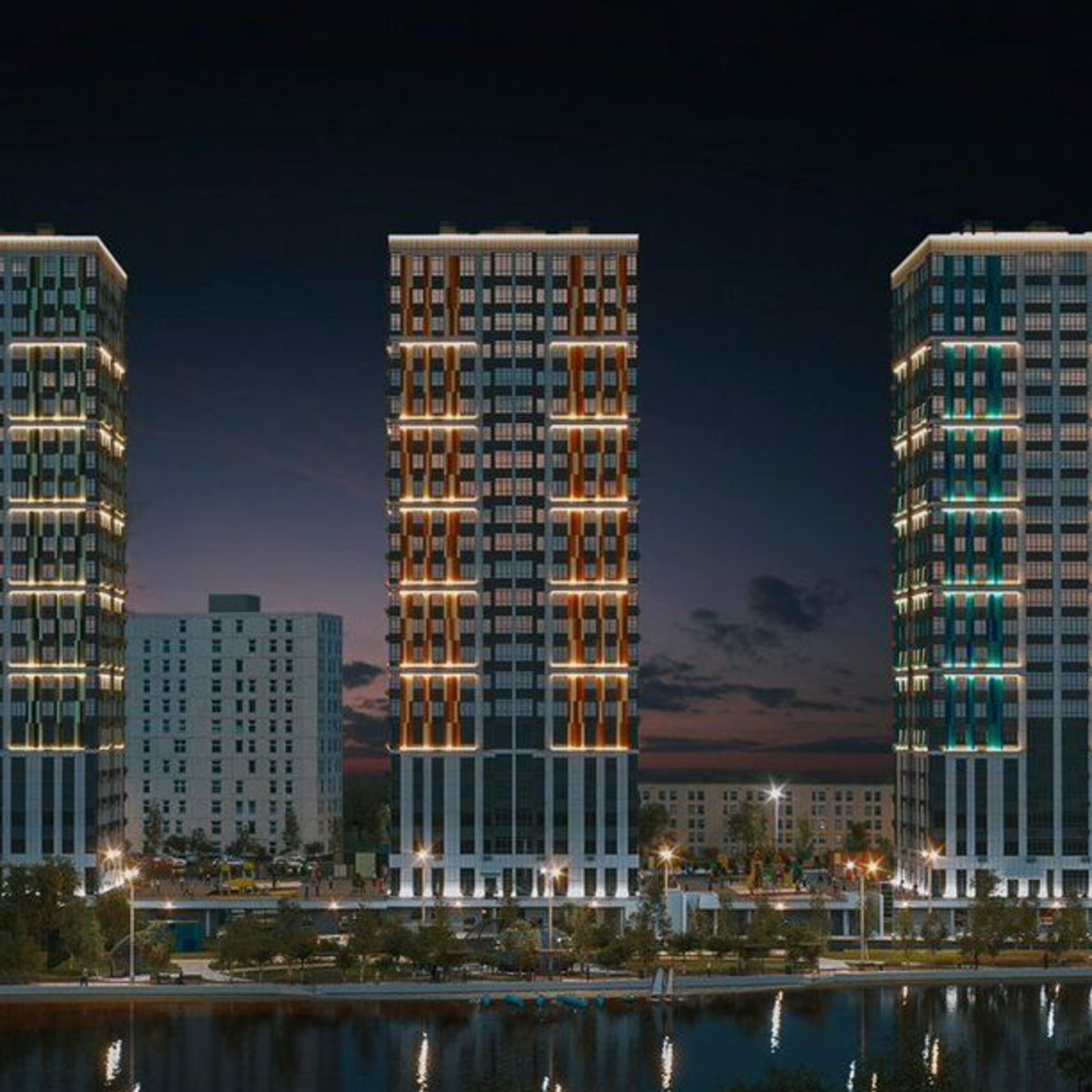 2-к. квартира, 73,7 м², 8/23 эт.