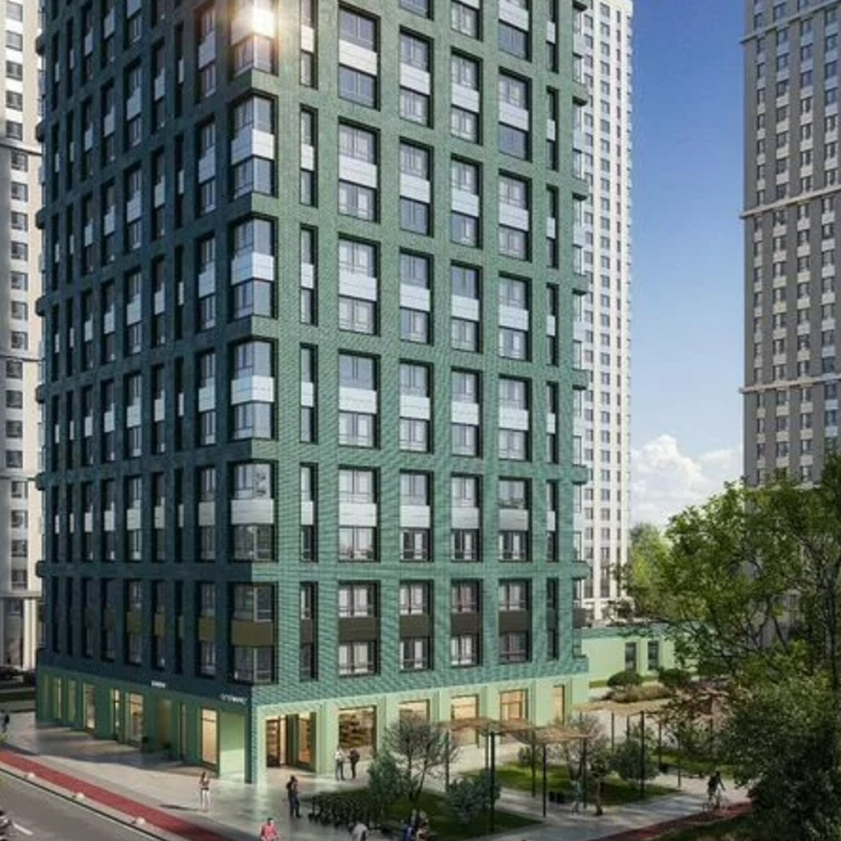 3-к. квартира, 65 м², 21/26 эт.