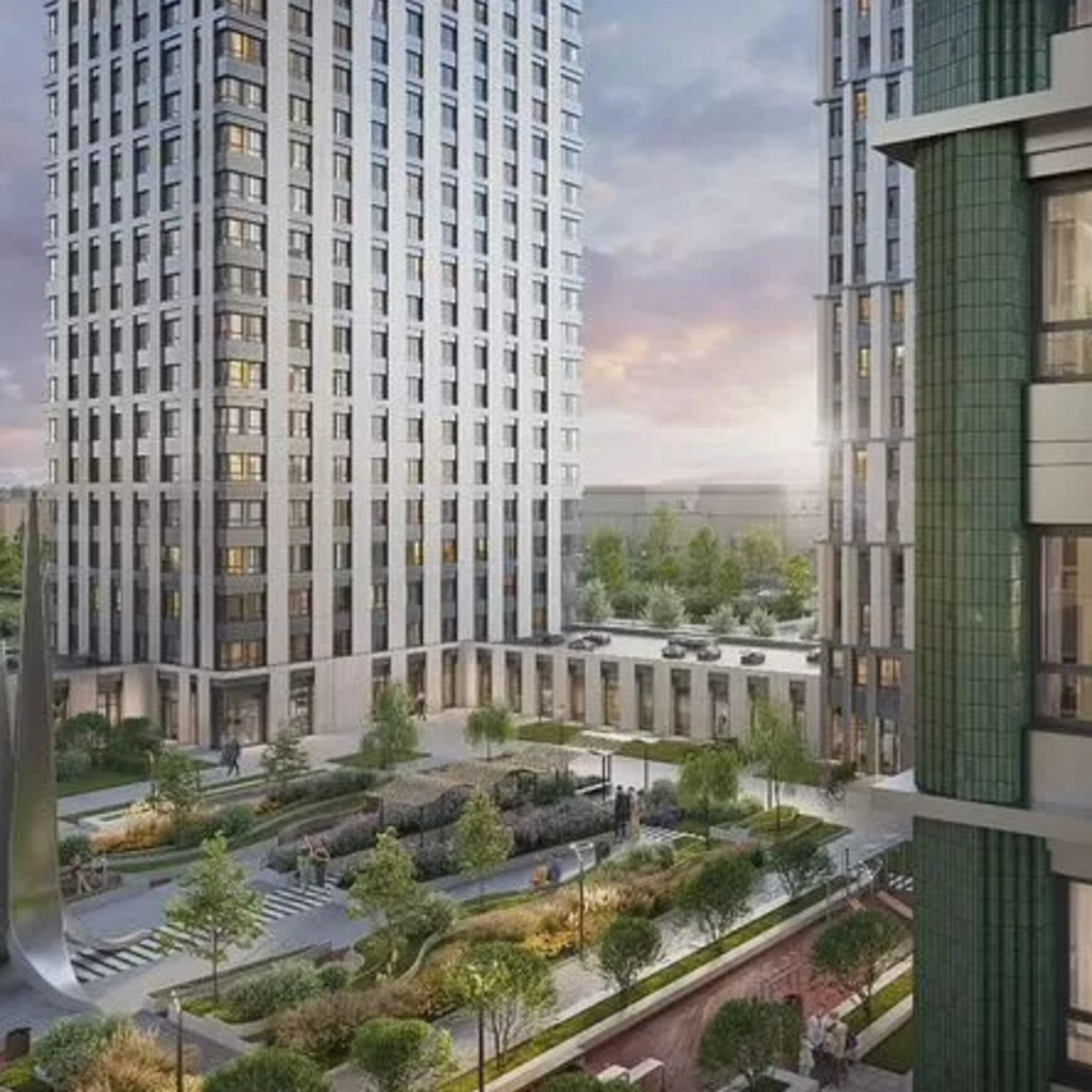 3-к. квартира, 65 м², 21/26 эт.