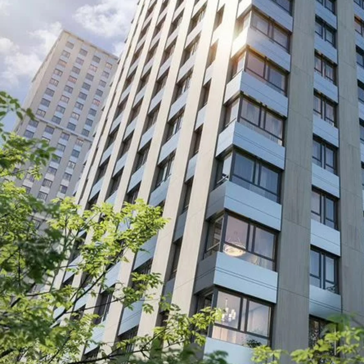 3-к. квартира, 65 м², 21/26 эт.