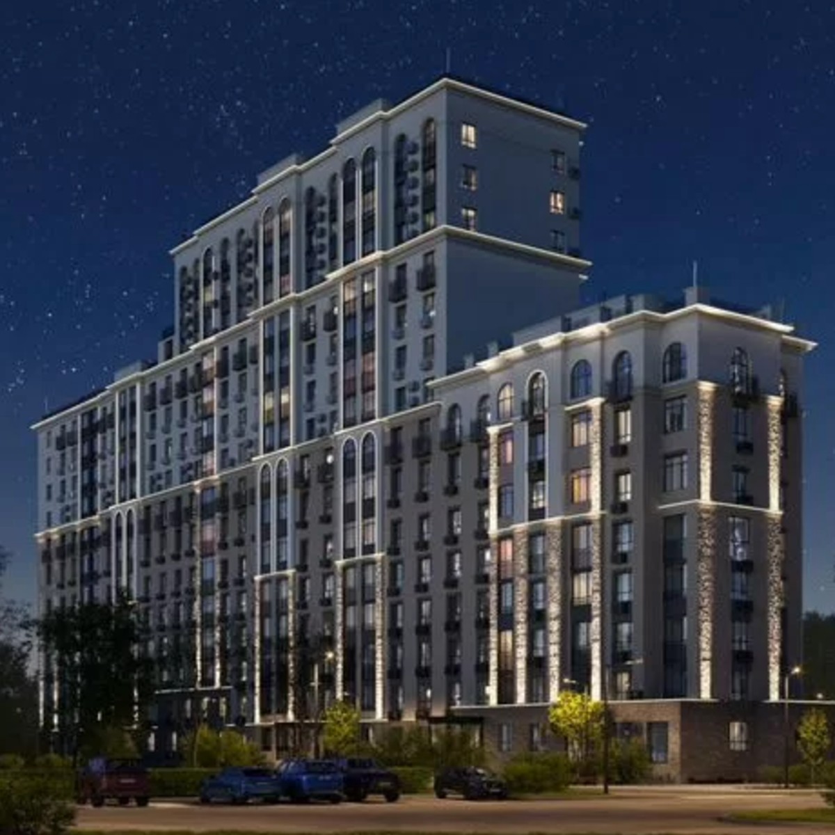 2-к. квартира, 48,9 м², 11/15 эт.