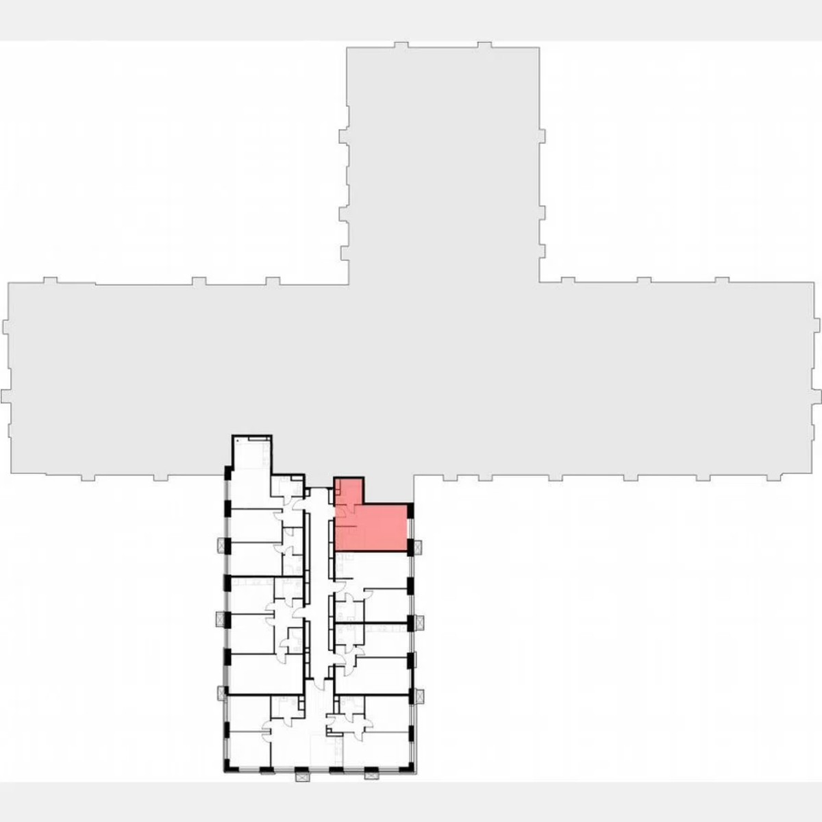 Апартаменты-студия, 28,5 м², 24/30 эт.