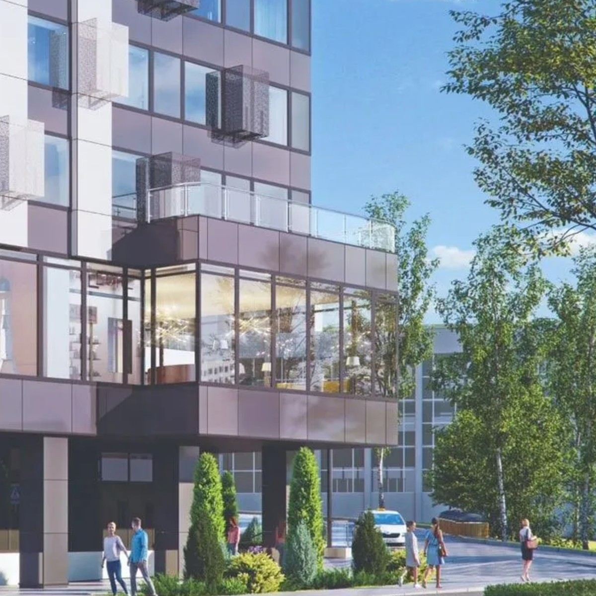 Апартаменты-студия, 28,5 м², 24/30 эт.