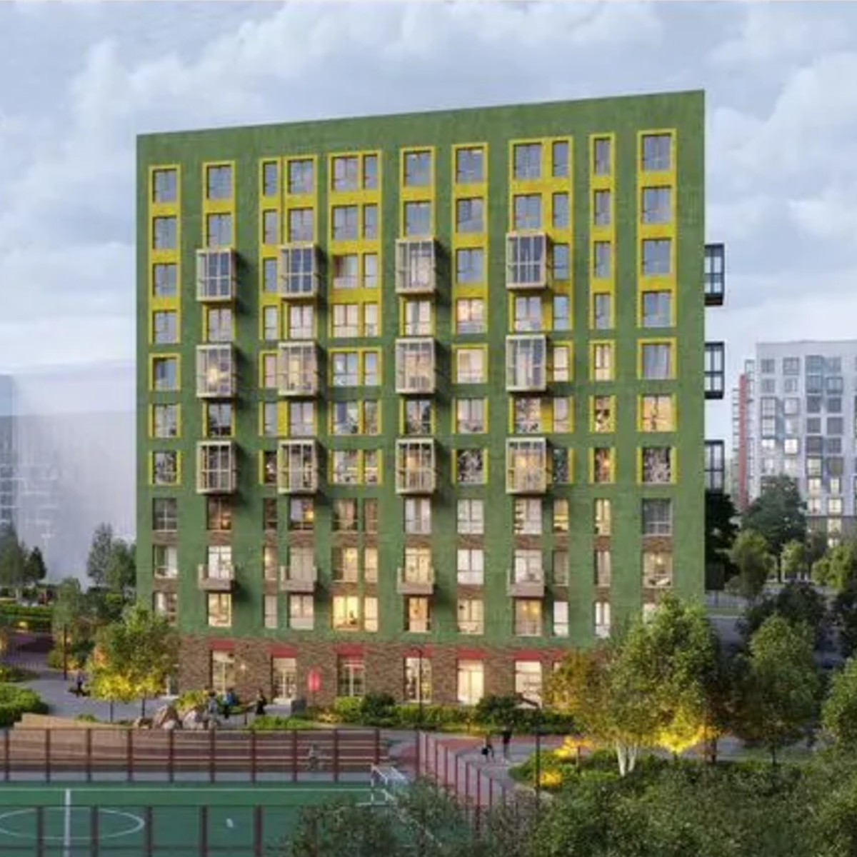 1-к. квартира, 31,8 м², 5/9 эт.