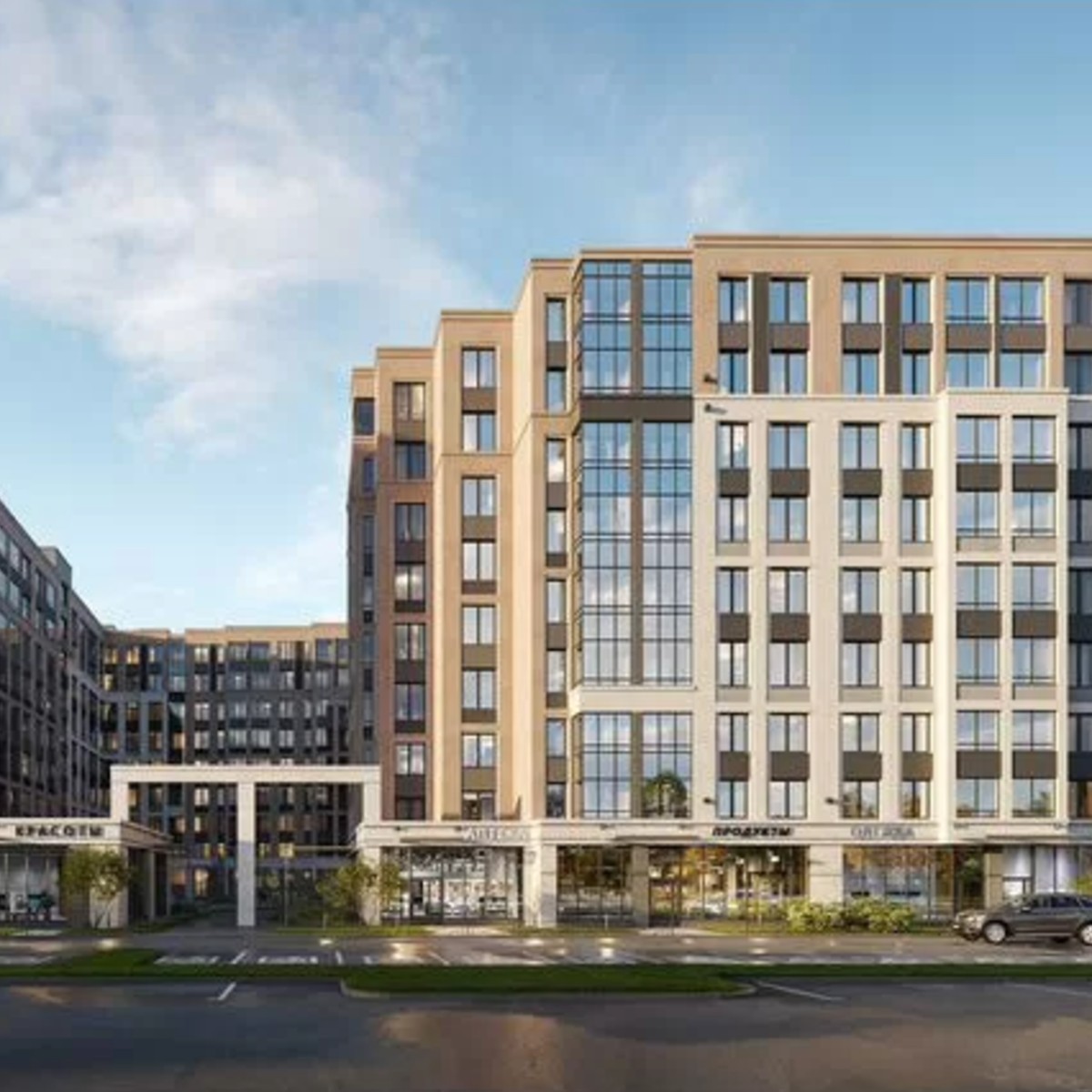 2-к. квартира, 67,7 м², 2/9 эт.