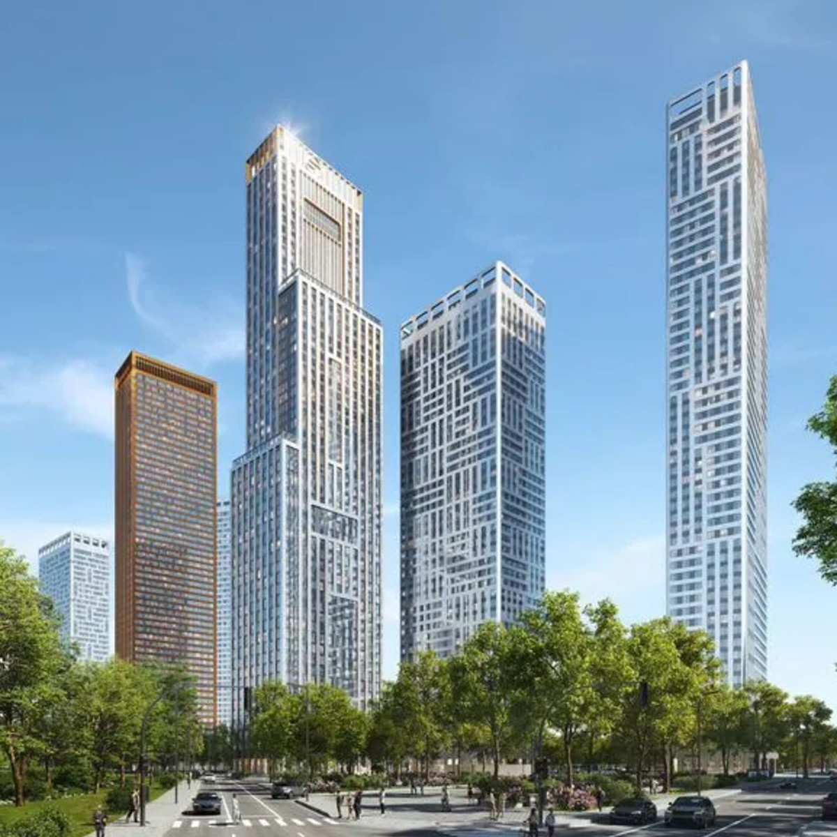 3-к. квартира, 87,1 м², 2/49 эт.