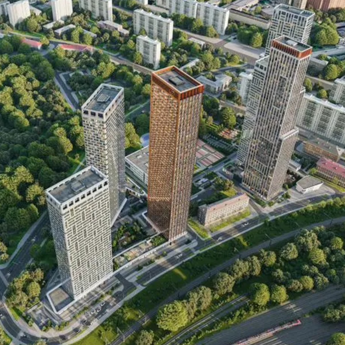 3-к. квартира, 87,1 м², 2/49 эт.