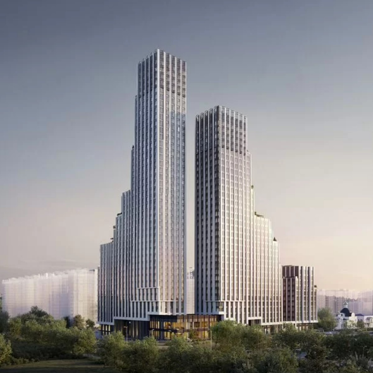 4-к. квартира, 123 м², 34/43 эт.