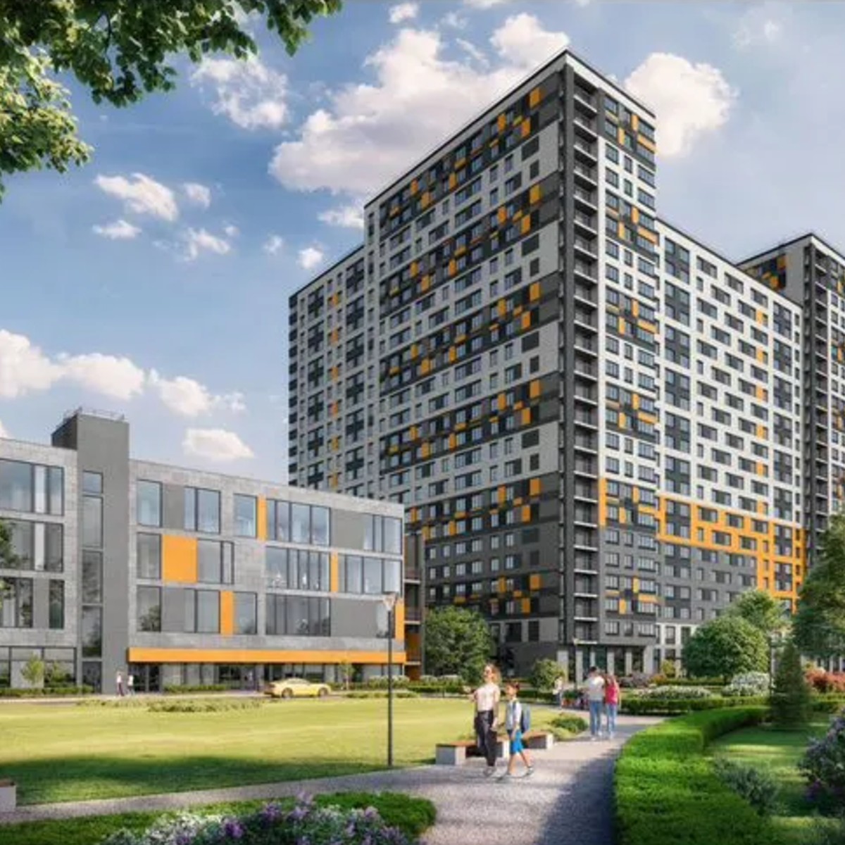 3-к. апартаменты, 65,7 м², 3/24 эт.