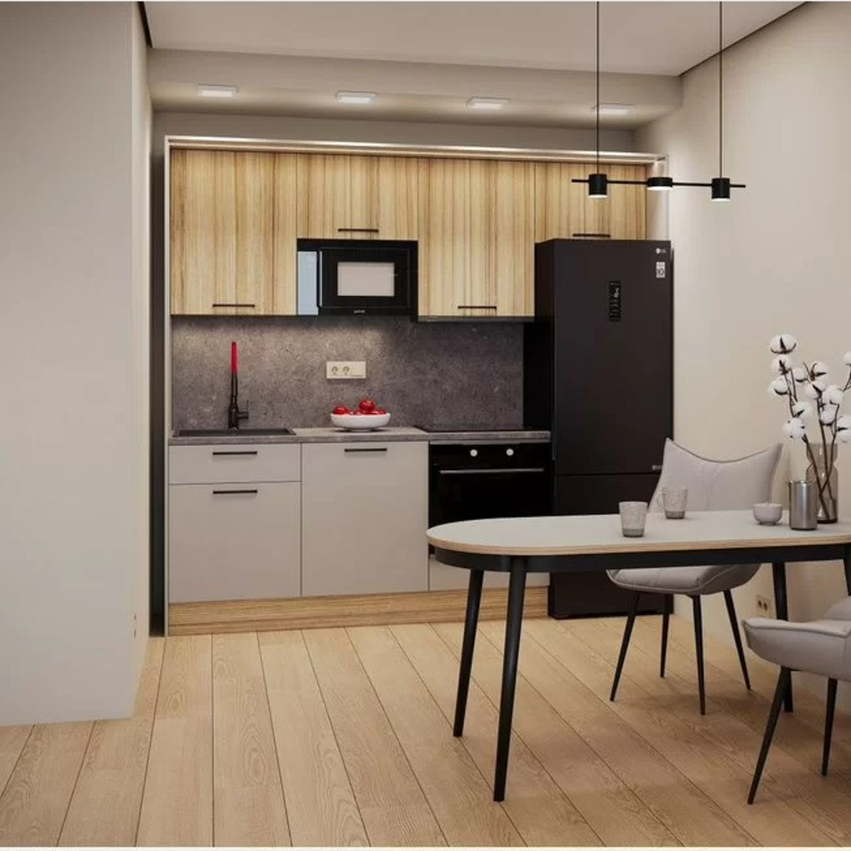 3-к. апартаменты, 65,7 м², 3/24 эт.