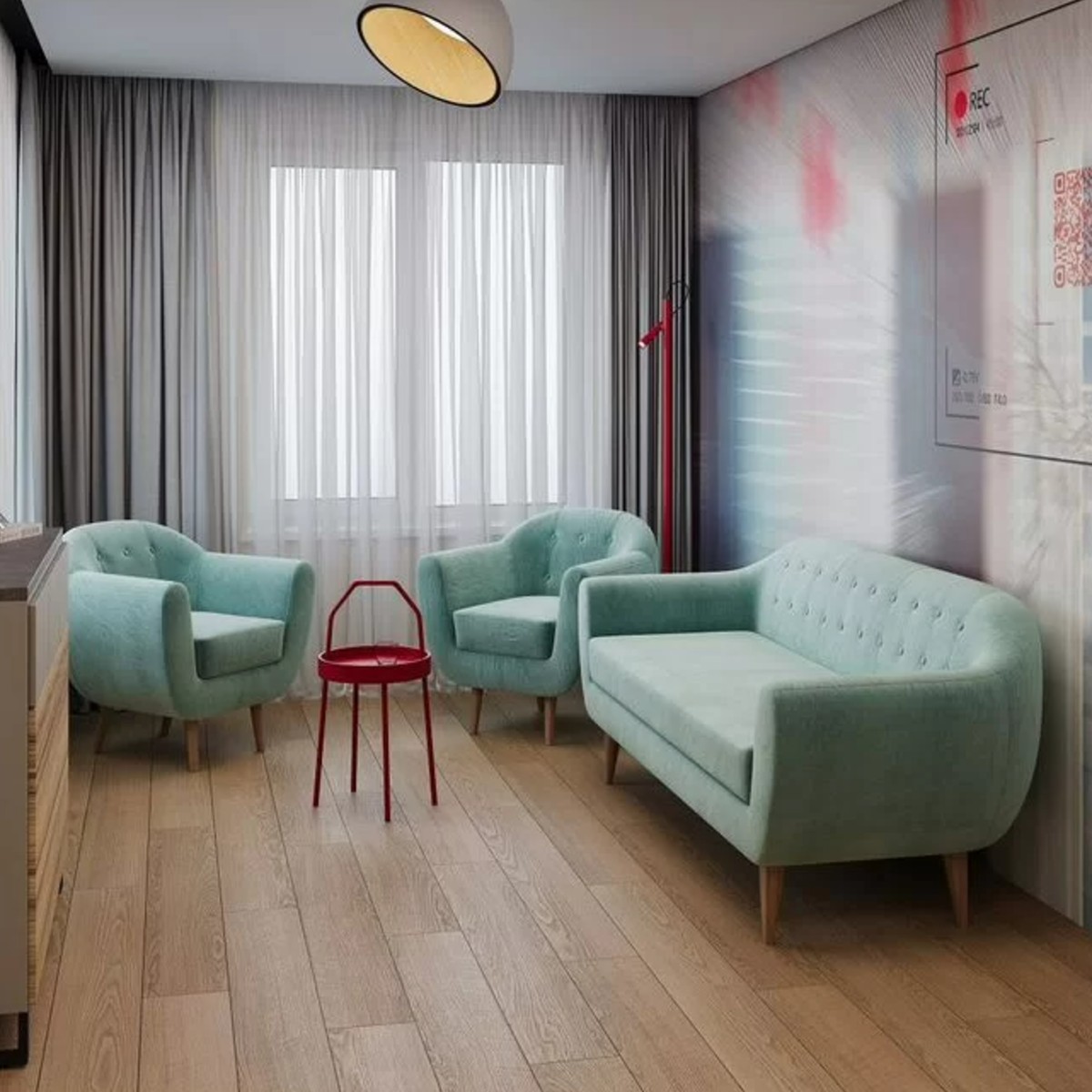 3-к. апартаменты, 65,7 м², 3/24 эт.