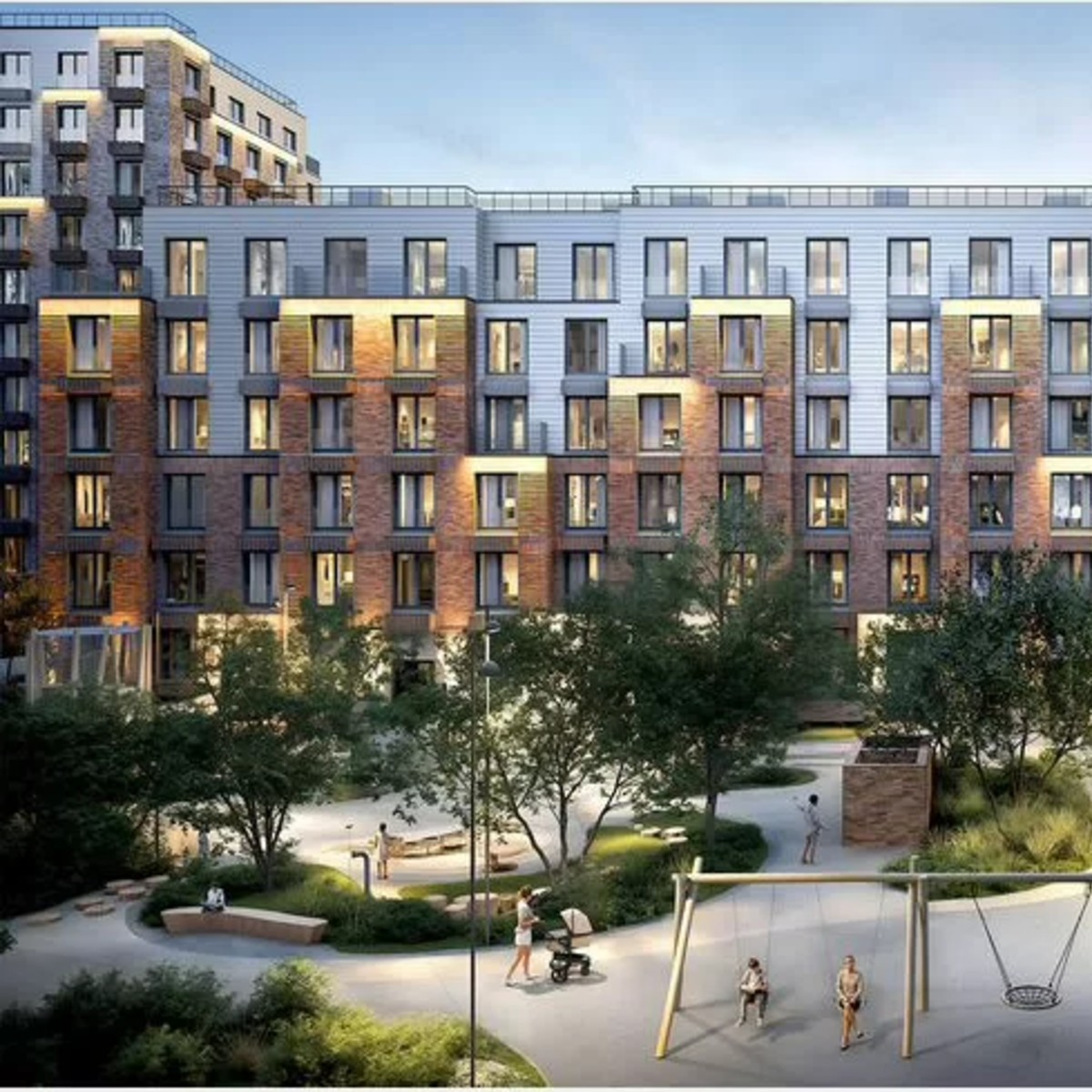 3-к. квартира, 73,4 м², 1/6 эт.