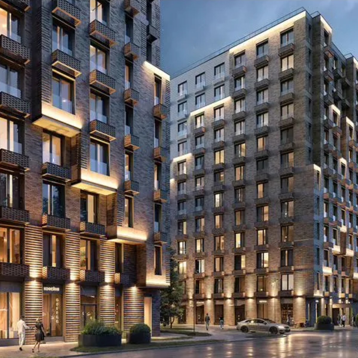 3-к. квартира, 73,4 м², 1/6 эт.