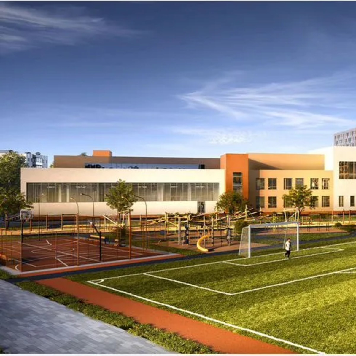 3-к. квартира, 73,4 м², 1/6 эт.