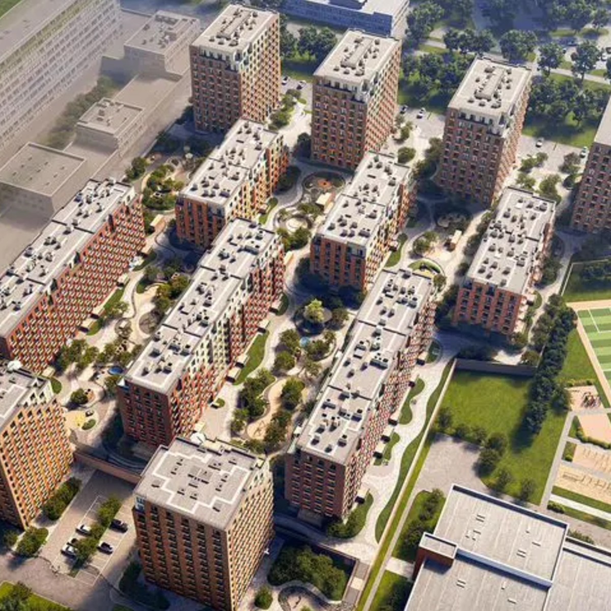 3-к. квартира, 73,4 м², 1/6 эт.