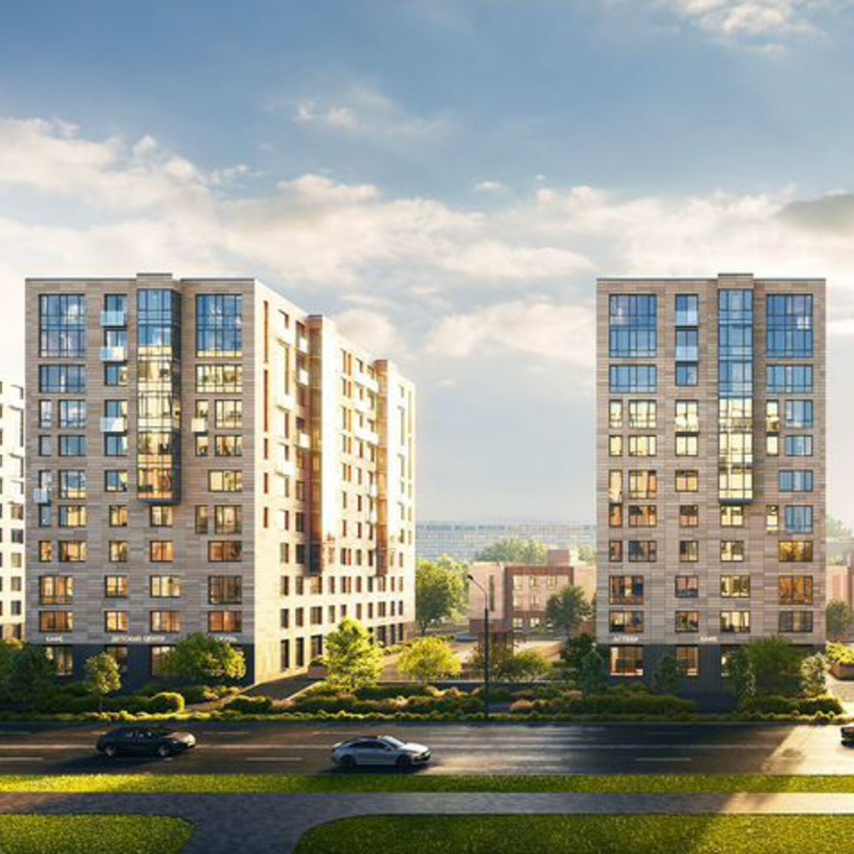 2-к. квартира, 68,8 м², 10/13 эт.
