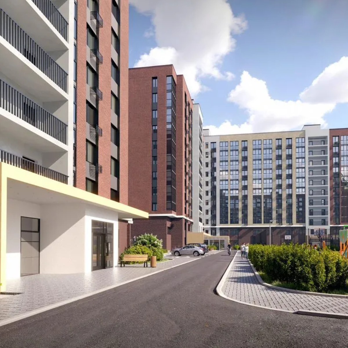 2-к. квартира, 53 м², 1/10 эт.