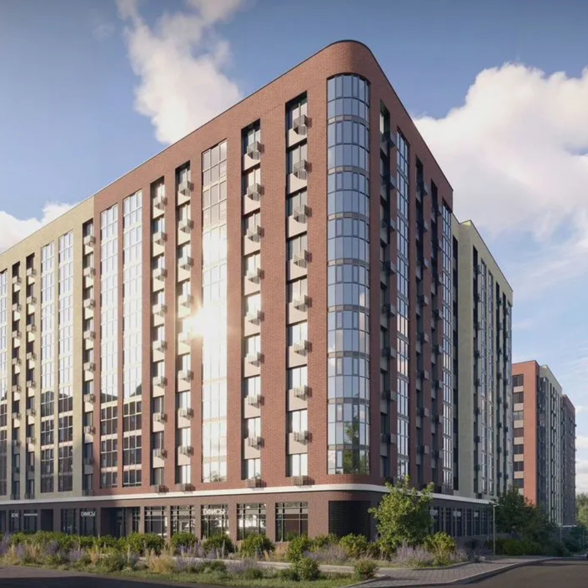 2-к. квартира, 53 м², 1/10 эт.