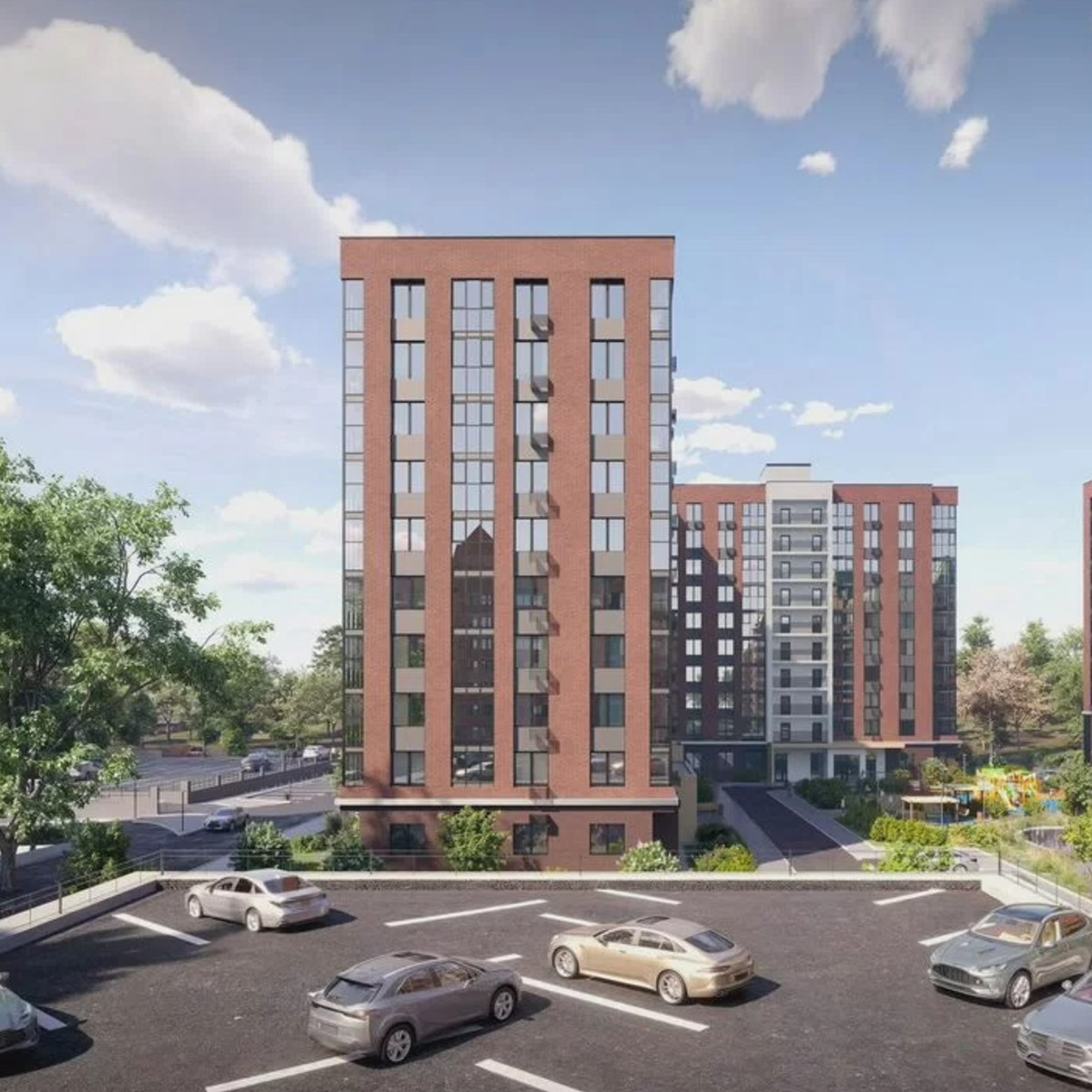 2-к. квартира, 53 м², 1/10 эт.